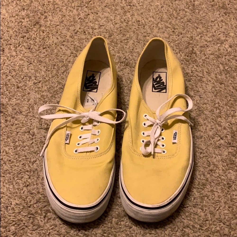 Yellow Vans